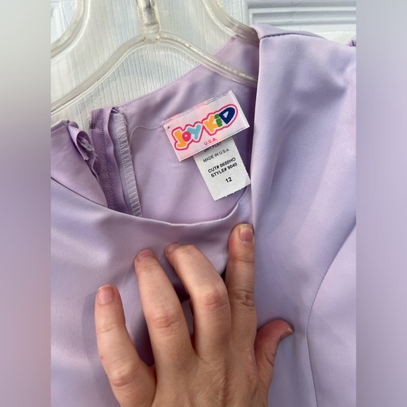 EUC Joy Kid vintage 80s formal gown sz 12 - Picture 2 of 3